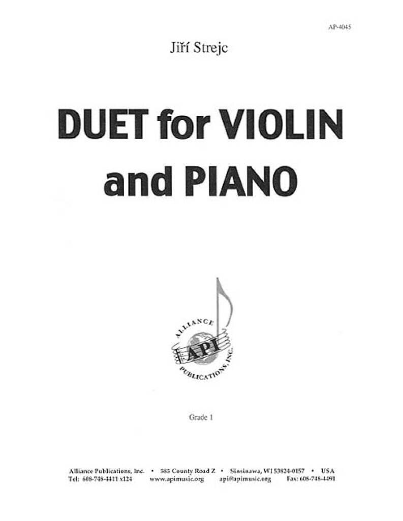 Duet For Violin And Piano